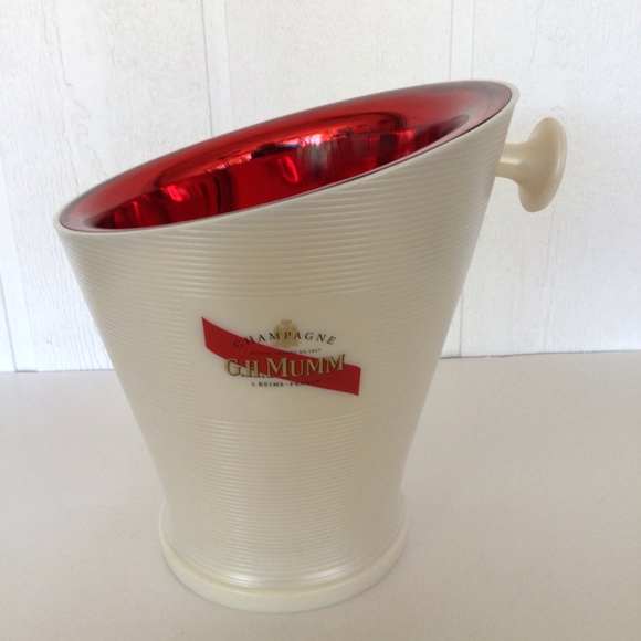 RARE G.H. MUMM CHAMPAGNE ICE BUCKET - Picture 1 of 10